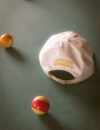 "Duvin x Margaritaville Beach Club Hat in Antique — vintage beach lifestyle collab hat from Duvin Design Co. and Jimmy Buffett's Margaritaville"