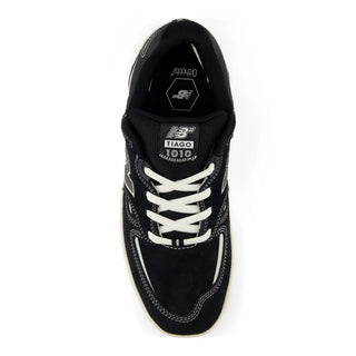 New Balance Numeric Tiago Lemos 1010 Shoe in Black/Sea Salt, blending '90s skate inspiration with modern technology.