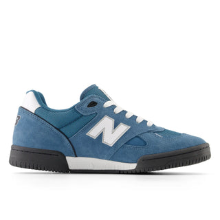 Elemental Blue/White New Balance Numeric Tom Knox 600 shoe with FuelCell midsole and FantomFit technology.