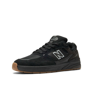 New Balance Numeric 933 Andrew Reynolds black skate shoe with suede and mesh.