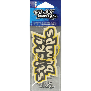 Sticky Bumps Banana air freshener with surf wax scent