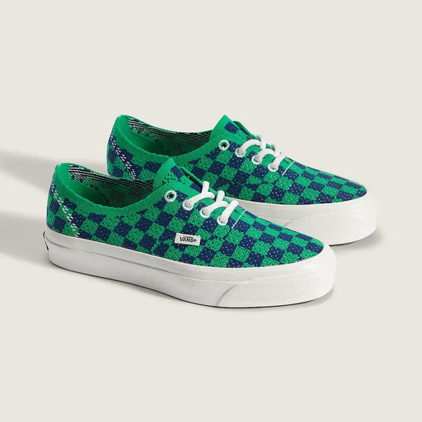 Vans LX Authentic 44 EK Punk Check Shoes - Navy/Green – Drift House