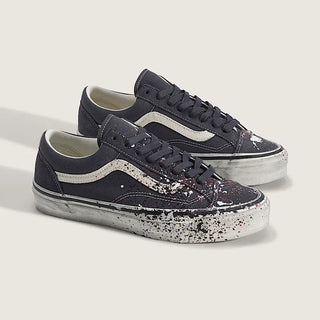 Vans LX Old Skool 36 Paint Splatter Shoes - Charcoal