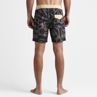 Eco-friendly Roark Passage 17 Men's Boardshorts with Hemp blend, 4-way stretch, and DWR finish.