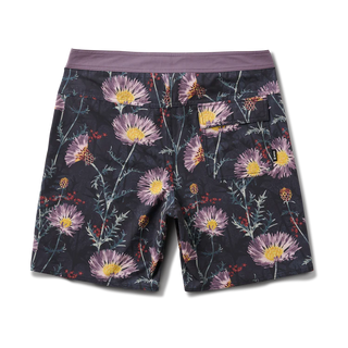 Roark Passage 18.5" Boardshorts in Onyx with stretch and drainage pocket.