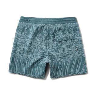 Roark Chiller 17" Boardshorts in Slate Green with drawstring waist and hybrid pockets.
