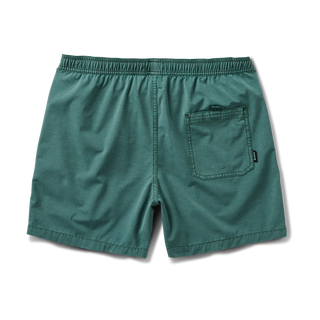 Roark Shorey Trunks in Sage Green with elastic waistband and water-resistant stretch fabric.