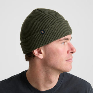 Roark Turks 3-Pack Beanies in black, gray, and green with classic dockwear fit and everyday comfort.