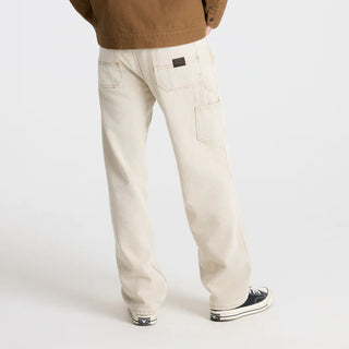 Roark HWY 1 Utility Denim in Fossil with workwear-inspired pockets.