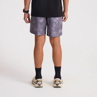 Roark Serrano 7" Active Stretch Shorts in Shark, recycled polyester with DWR finish and multiple pockets.
