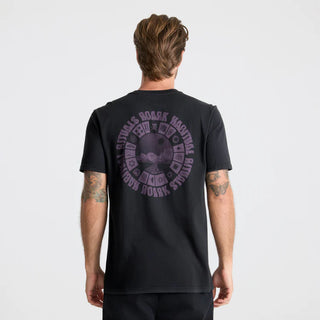 Roark Rituals Premium Tee in Black with nature-inspired artwork.