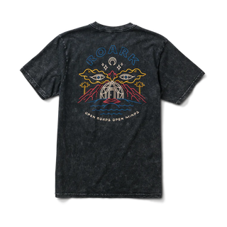 Roark Open Roads Premium Tee made from soft 100% cotton, inspired by travel and exploration.
