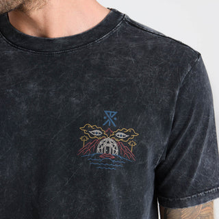Roark Open Roads Premium Tee made from soft 100% cotton, inspired by travel and exploration.
