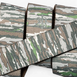 Arcade Belts Realtree Camo Original Belt in Realtree Original — patented A2 buckle, micro-adjustable REPREVE® stretch webbing, metal-free, Realtree camo print

