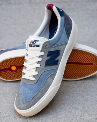 New Balance Numeric 340 Shoes - Blue/Grey