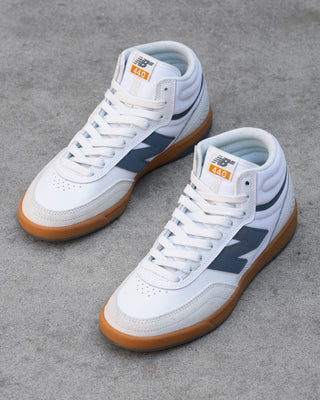 New Balance Numeric 440 High V2 Shoes - White/Gum