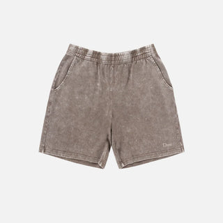 Brown shorts on a white background