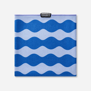 Nomadix Original Towel in Slack Tide Coastal Blue — ultra-absorbent, quick-drying, sand and funk resistant, made from 90% recycled polyester, 72.5" x 30"