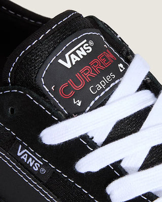 Vans Skate Curren Caples Shoes - Gum Black/White