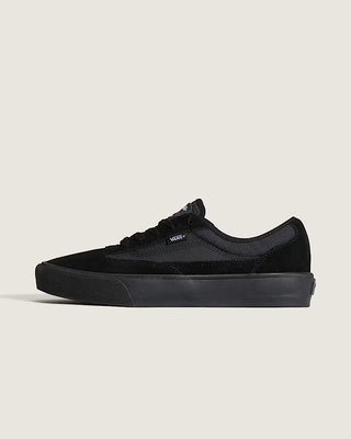 Vans Skate Curren Caples Shoes in Black/Black - signature skate shoes with PopCush™ footbeds, DuraCap™ underlays, SickStick™ rubber outsole, and vulcanized sole