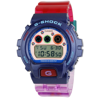 G-Shock Jae Tips DW6900JT25-2 watch with colorful design, classic 6900 shape, and durable construction inspired by streetwear creativity.