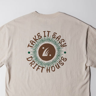 Drift House Take It Easy Classic Tee - Bone