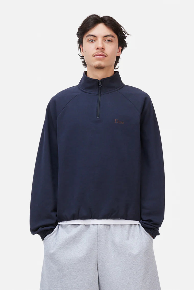 Dime Classic Terry Quarter Zip - Navy – Drift House Dime Classic Terry Quarter Zip - Navy – Drift House