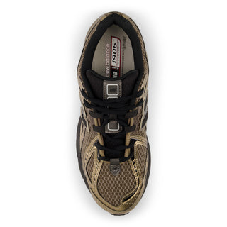 New Balance 1906R in Mushroom/Black Metallic with mesh upper, ACTEVA LITE midsole, and N-ergy outsole.