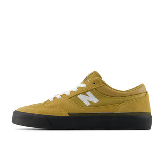 New Balance Numeric Franky Villani 417 Low skate shoes in Brown and White colorway with classic skate materials