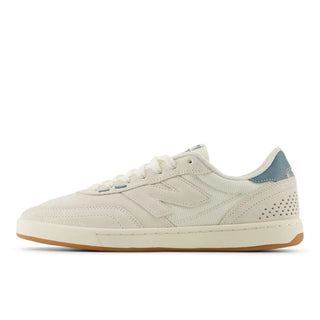 New Balance Numeric 440 V2 skate shoes in Sea Salt/Salt Water, reinforced suede synthetic and mesh upper with ABZORB midsole, NDurance rubber outsole, and durable rubber cupsole