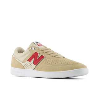 New Balance Numeric Brandon Westgate 508 skate shoes in Beige and Red colorway built for serious skaters