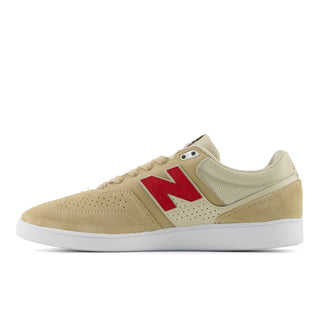 New Balance Numeric Brandon Westgate 508 skate shoes in Beige and Red colorway built for serious skaters