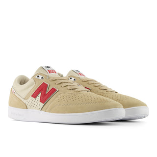 New Balance Numeric Brandon Westgate 508 skate shoes in Beige and Red colorway built for serious skaters