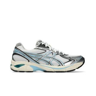 ASICS GT-2160 sneaker in White/Pure Silver with GEL® technology and segmented midsole.