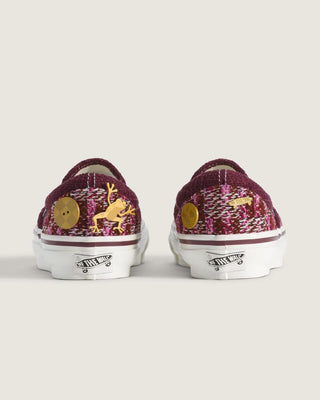 Vans LX Classic Slip-On 98 Shoes - Cardigan Brown/Pink
