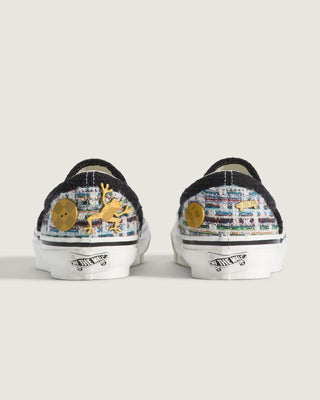 Vans LX Classic Slip-On 98 Shoes - Cardigan Black/White