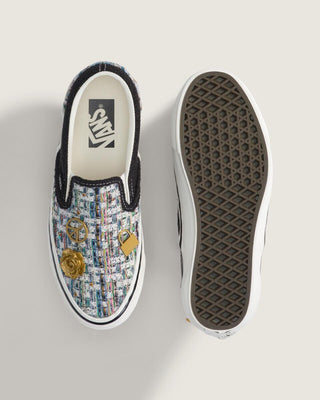 Vans LX Classic Slip-On 98 Shoes - Cardigan Black/White