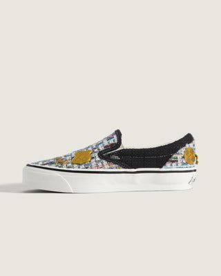 Vans LX Classic Slip-On 98 Shoes - Cardigan Black/White
