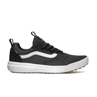 Vans UltraRange Exo Black/White shoe, offering comfort, support, and eco-friendly traction.