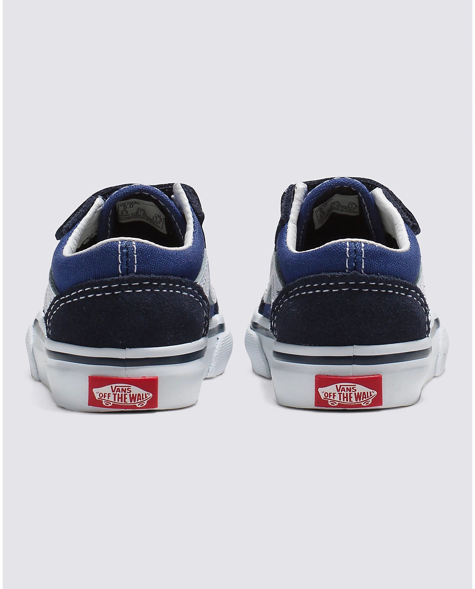 Vans Toddler Old Skool V Shoe Navy Drift House