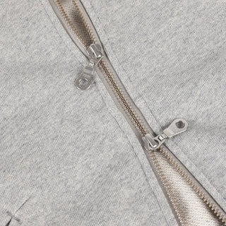 Cropped Zip Hoodie