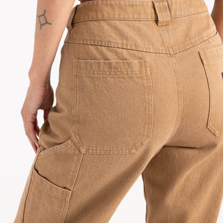 Roark HWY 1 Pant in Otter with utility pockets and relaxed straight-leg fit.