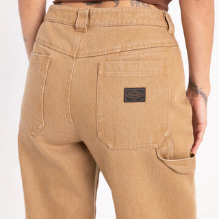 Roark HWY 1 Pant in Otter with utility pockets and relaxed straight-leg fit.