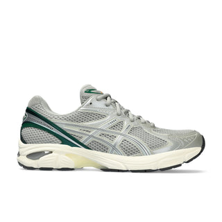 ASICS GT-2160 Shoes in Grey/Jewel Green, echoing early 2010s GT-2000 series design with modern cushioning.