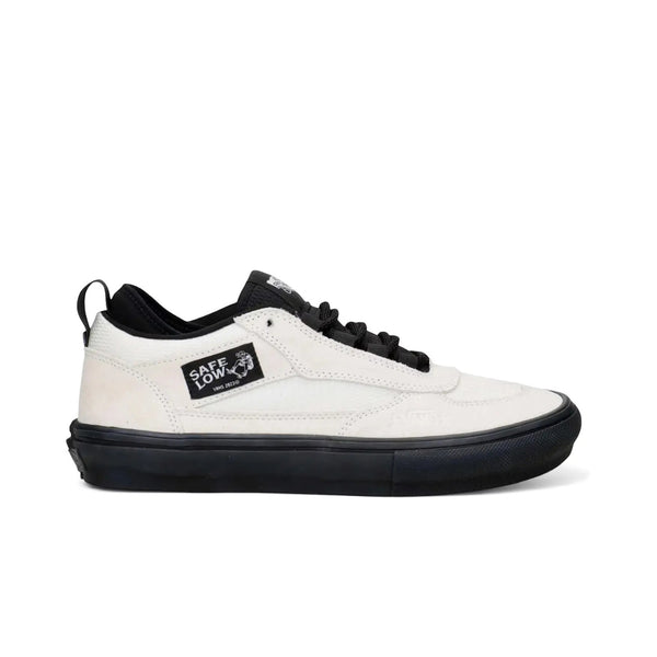 Vans Atiba Jefferson Skate Safe Low Shoes - Bone White/Black
