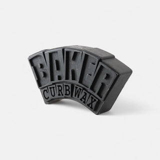 Baker Skateboards Arch Logo curb wax block featuring classic arch branding for skateboard grinds and slides

