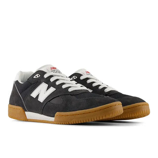 New Balance Numeric Tom Knox 600 skate shoes in Phantom/White, suede and mesh upper with FuelCell foam midsole and FantomFit upper, Tom Knox pro model