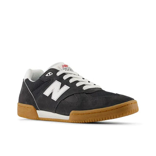 New Balance Numeric Tom Knox 600 skate shoes in Phantom/White, suede and mesh upper with FuelCell foam midsole and FantomFit upper, Tom Knox pro model