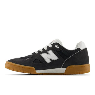 New Balance Numeric Tom Knox 600 skate shoes in Phantom/White, suede and mesh upper with FuelCell foam midsole and FantomFit upper, Tom Knox pro model