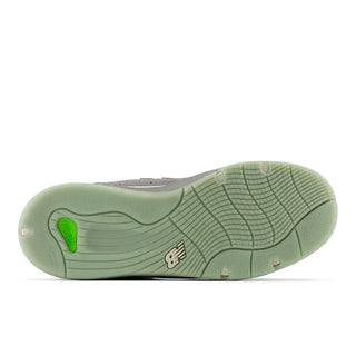 New Balance Numeric Tiago Lemos 1010 skate shoes in Slate Grey/Sea Salt, suede leather and mesh upper with FuelCell foam cushioning, durable rubber cup outsole, and signature NB Numeric design